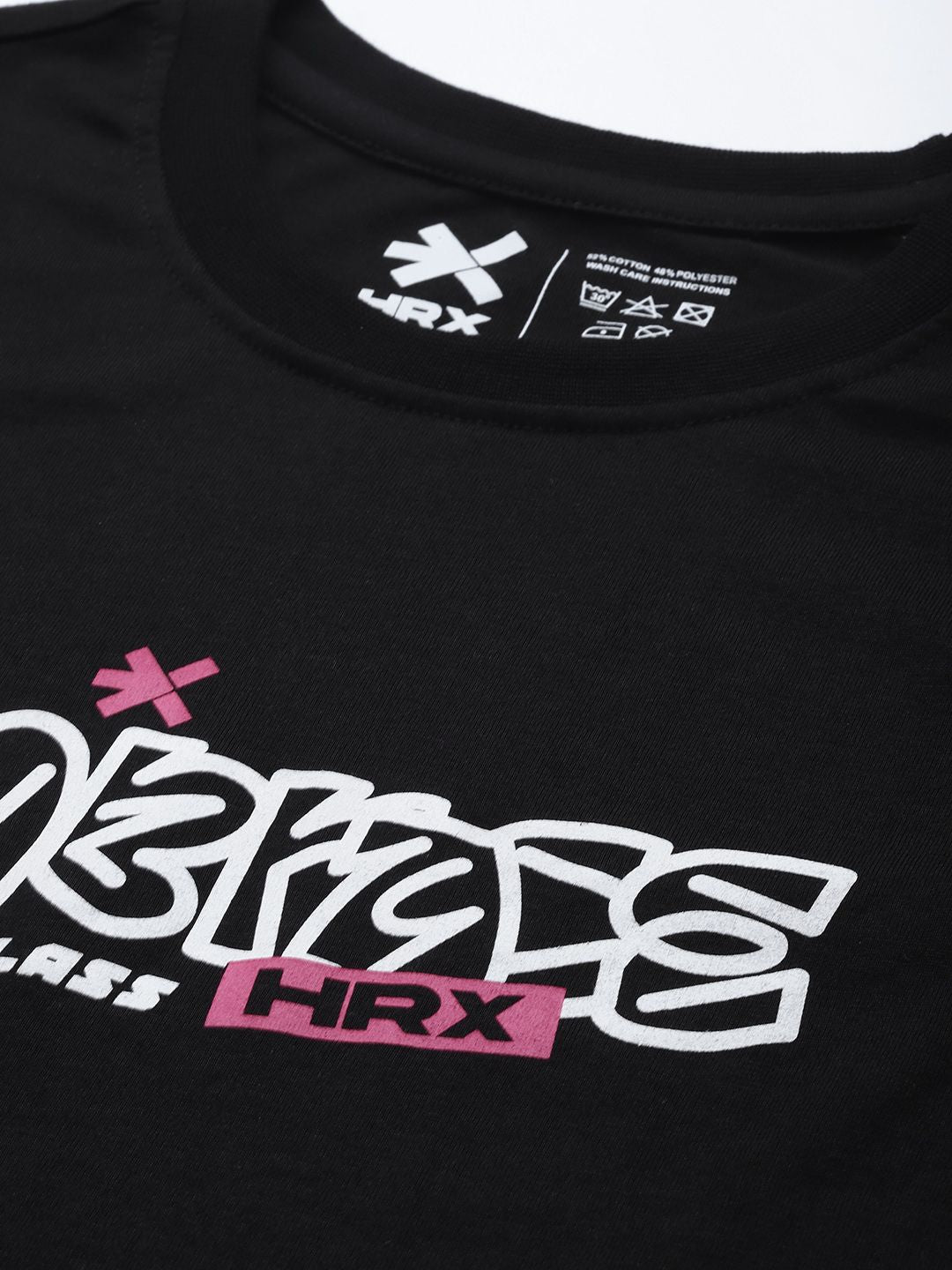 HRX by Hrithik Roshan Typography Printed T-shirt