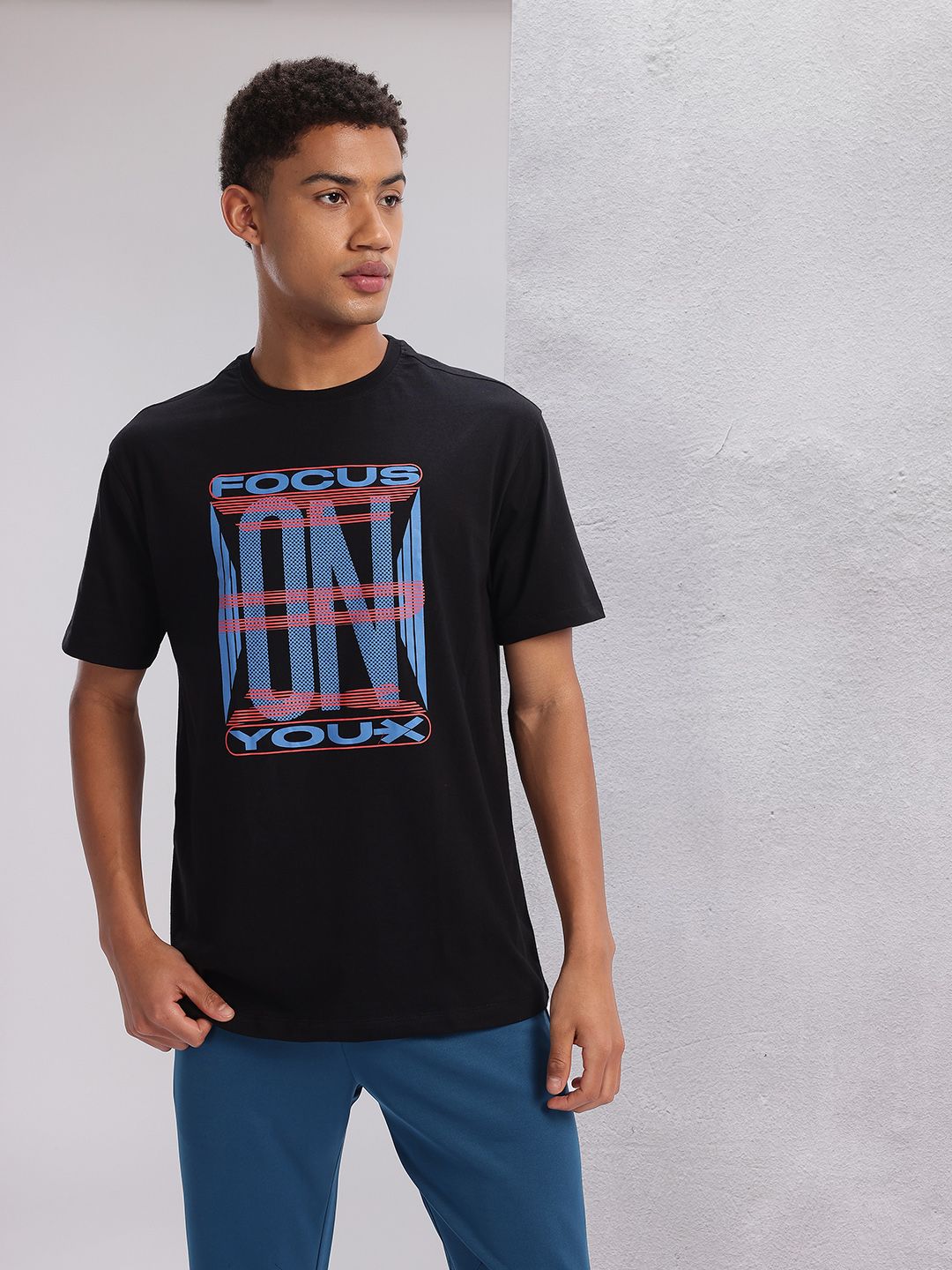HRX by Hrithik Roshan Printed Training T-shirt