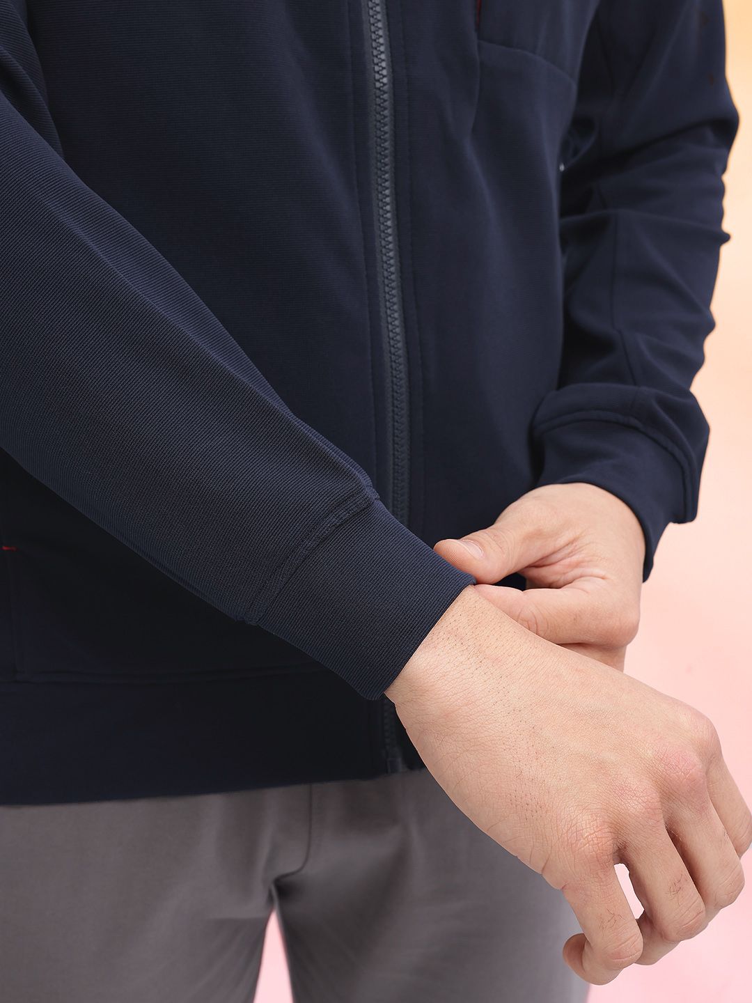 HRX by Hrithik Roshan Mock Collar Tailored Jacket