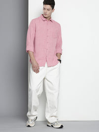 The Indian Garage Co Slim Fit Vertical Striped Casual Shirt