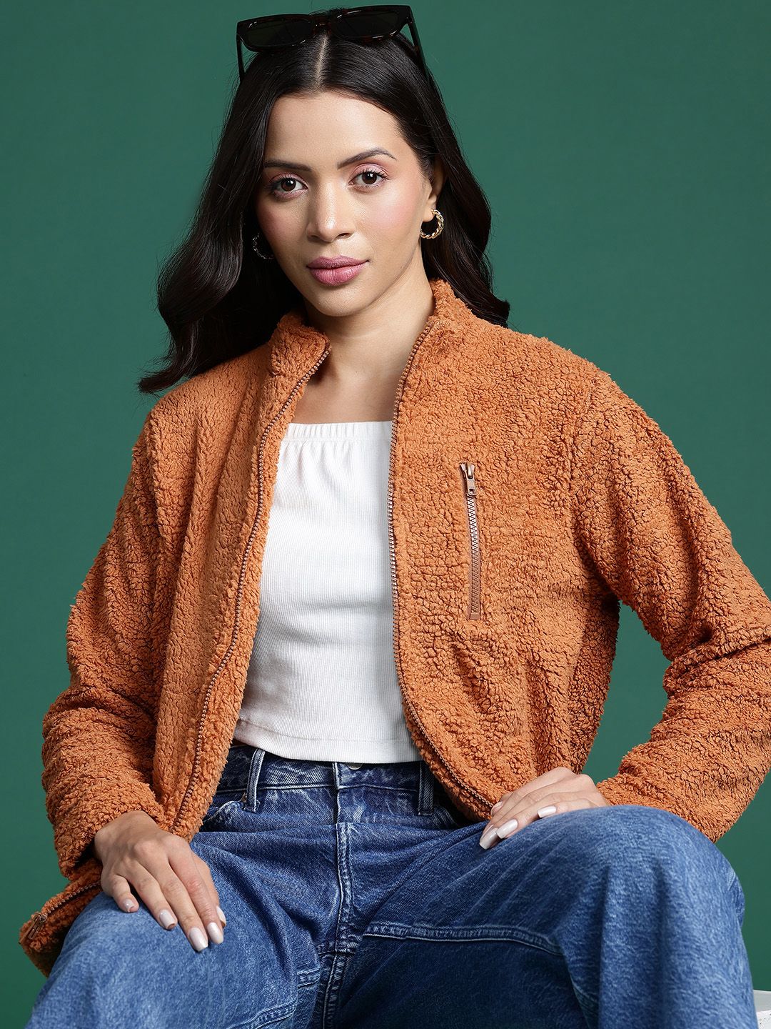 DressBerry Sherpa Tailored Jacket