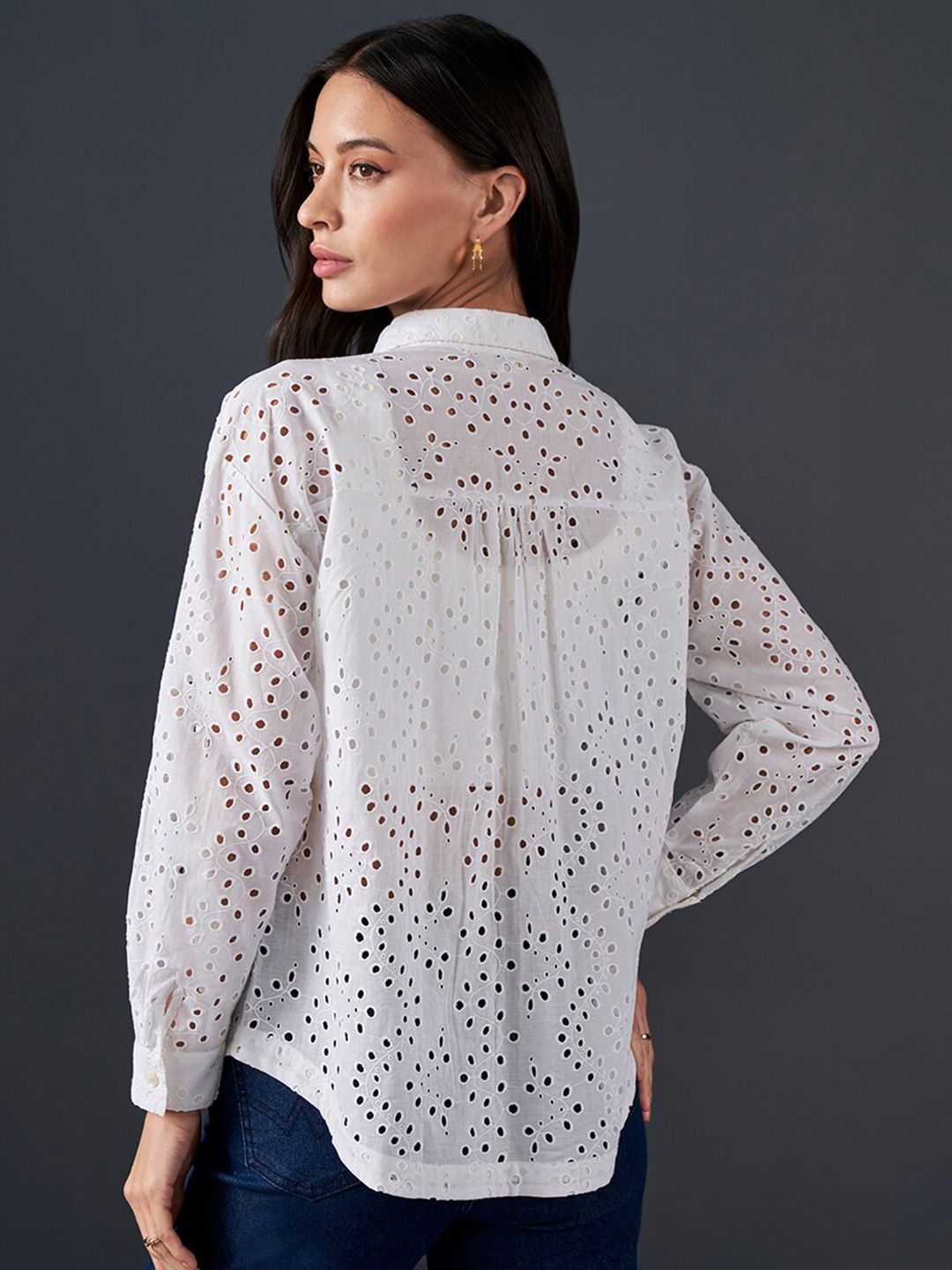 AND Cotton Shirt Style Top