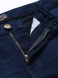 The Indian Garage Co Men Blue Slim Fit Light Fade Stretchable Jeans