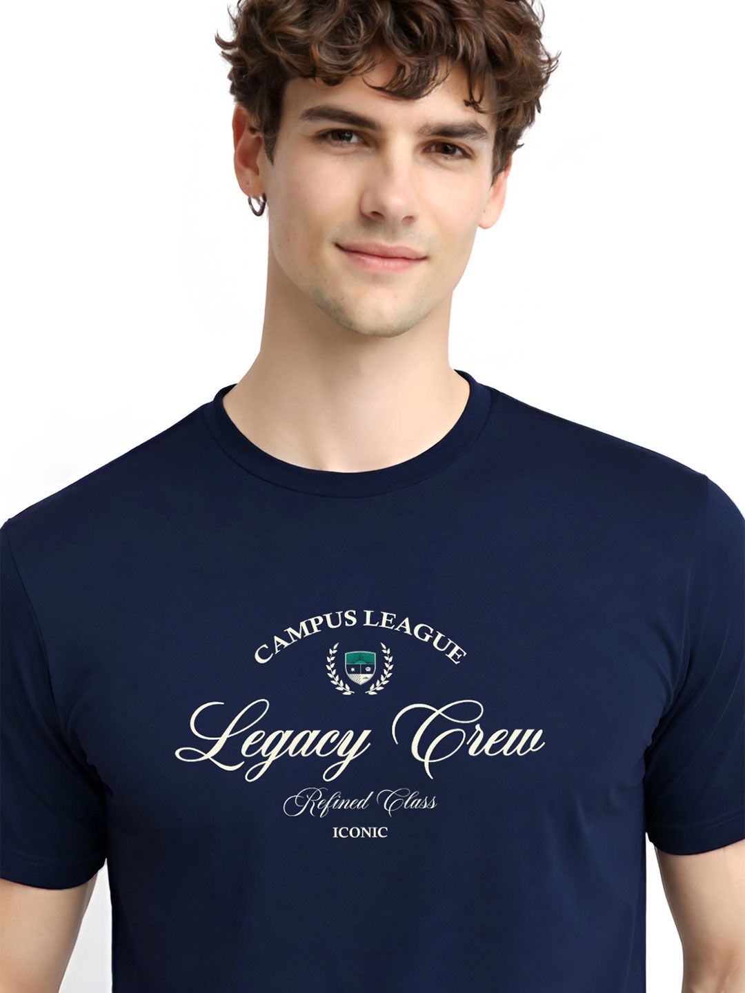 ADRO Men Typography Printed T-shirt