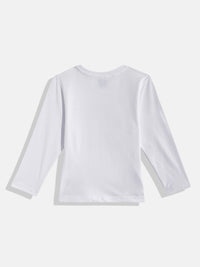 Happy Faces Girls Tom & Jerry Printed Pure Cotton T-shirt