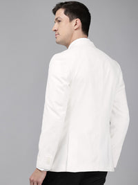 Park Avenue Notched Lapel Single Breasted Formal Blazer