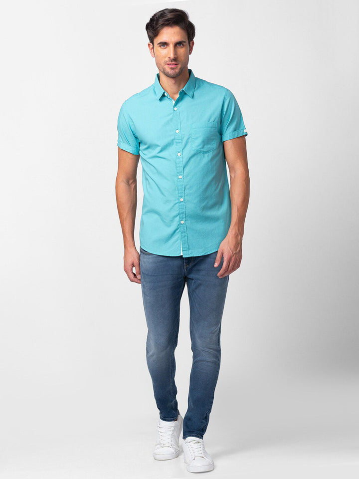 SPYKAR Men Solid Casual Shirt