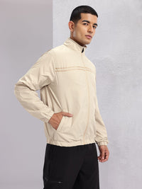 HRX by Hrithik Roshan Striped Detail Rapid-Dry Training Jacket