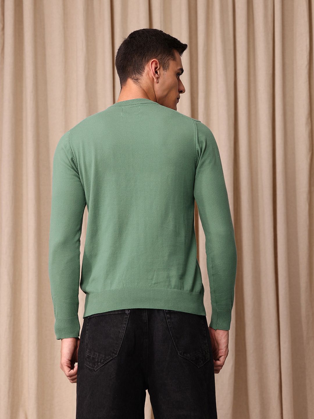 Mr Bowerbird Round Neck Tailored Pullover Sweater