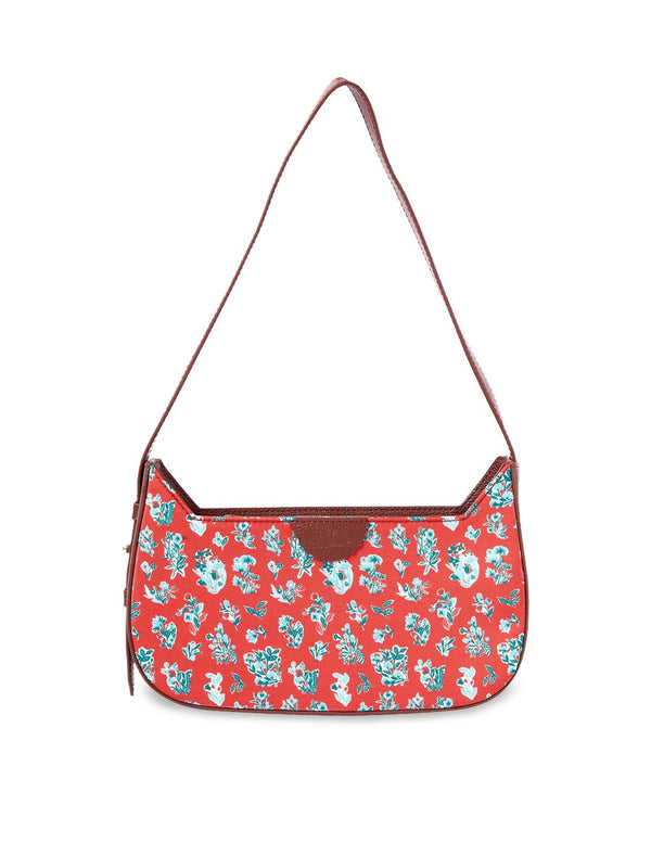 TEAL BY CHUMBAK Floral Printed Sling Bag