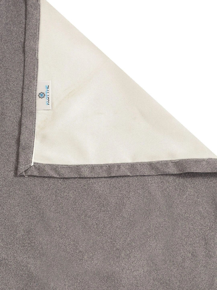Moda Rapido X KLOTTHE Grey & Blue Floral 400 TC King Bedsheet with 2 Pillow Covers