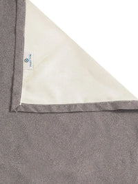 Moda Rapido X KLOTTHE Grey & Blue Floral 400 TC King Bedsheet with 2 Pillow Covers