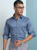 HIGHLANDER Regular Fit Spread Collar Full Sleeve Shirt