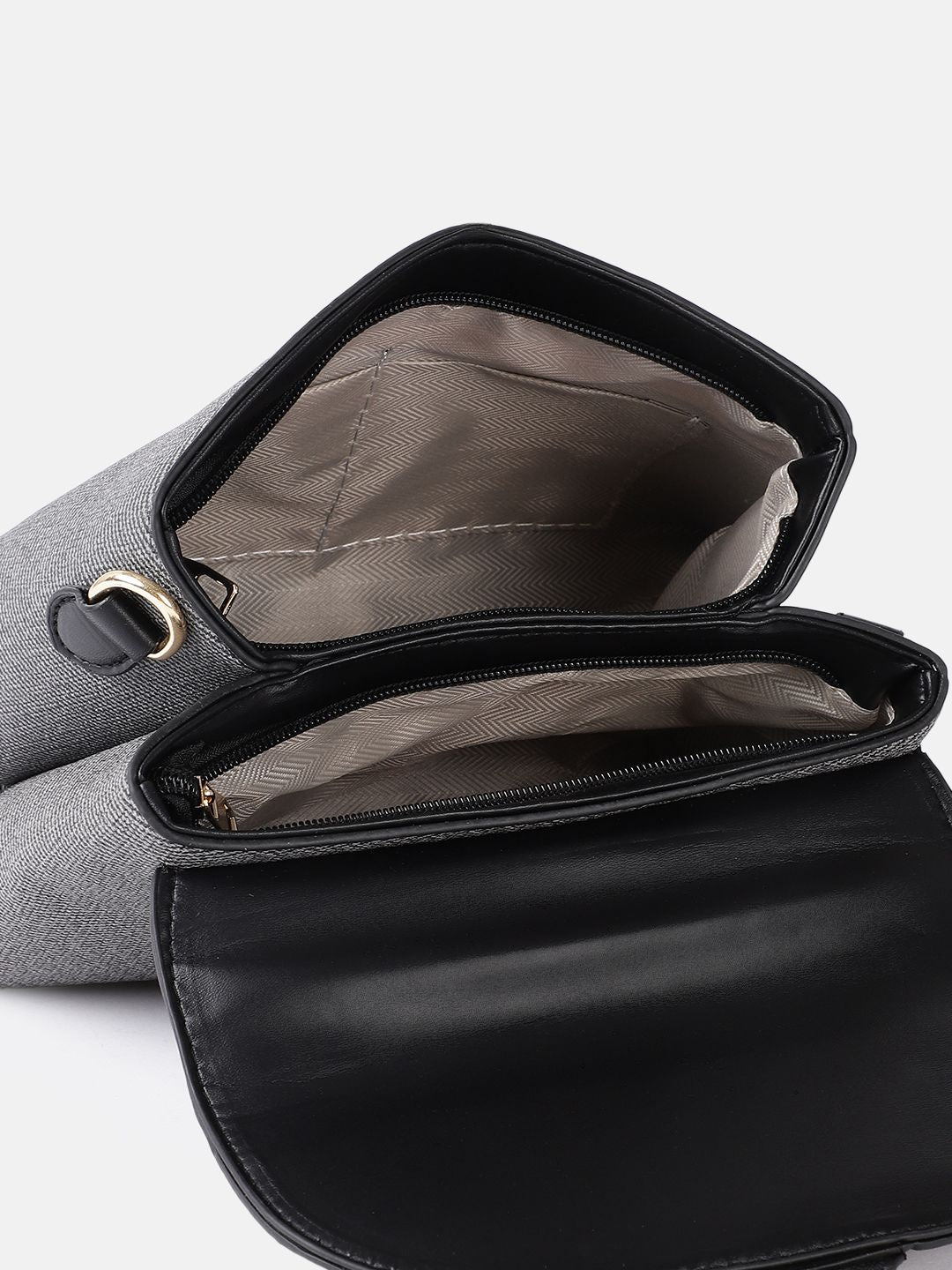 all about you Textured Structured Satchel