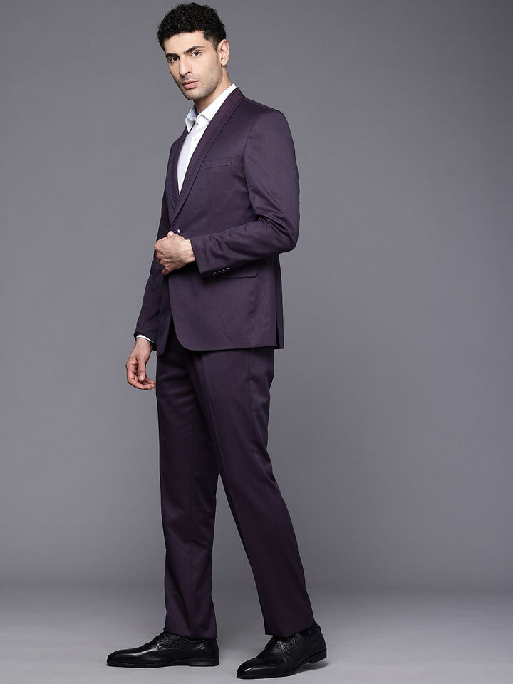 Raymond Contemporary Fit Single Breasted 2-Piece Party Suit