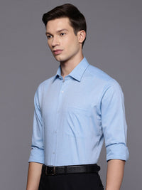 Raymond Pure Cotton Checked Slim Fit Formal Shirt