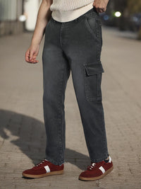 Urbano Fashion Men Heavy Fade Stretchable Jeans