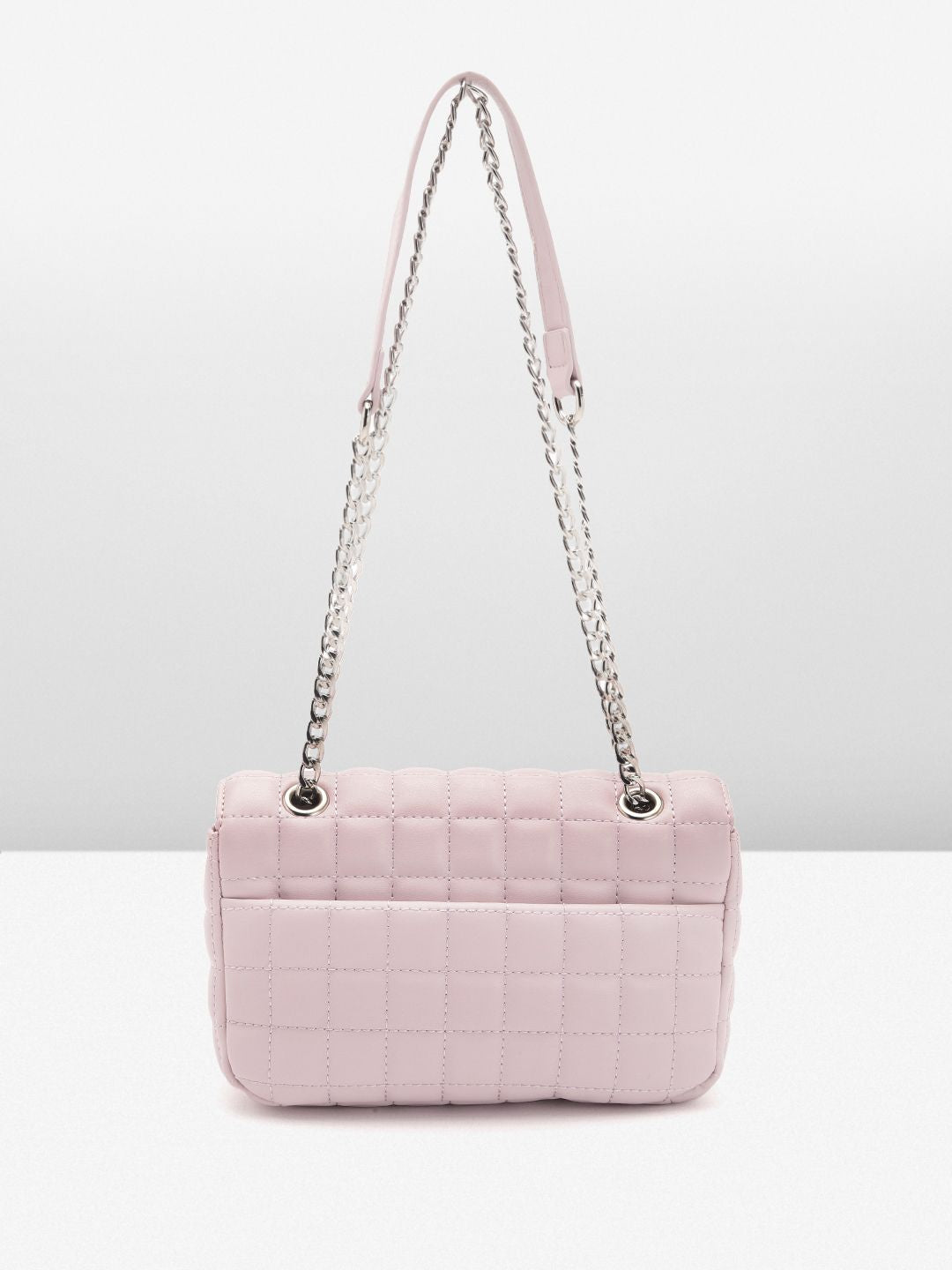 Lino Perros Structured Sling Bag with Quilted Detail