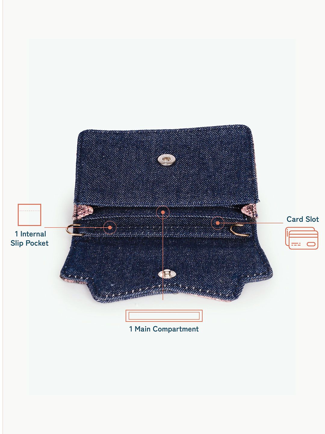 ZOUK Self Design One Handle Sling Bag
