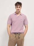 T-Shirt Kapas Kolar Polo Reka Bentuk Lelaki Bear House