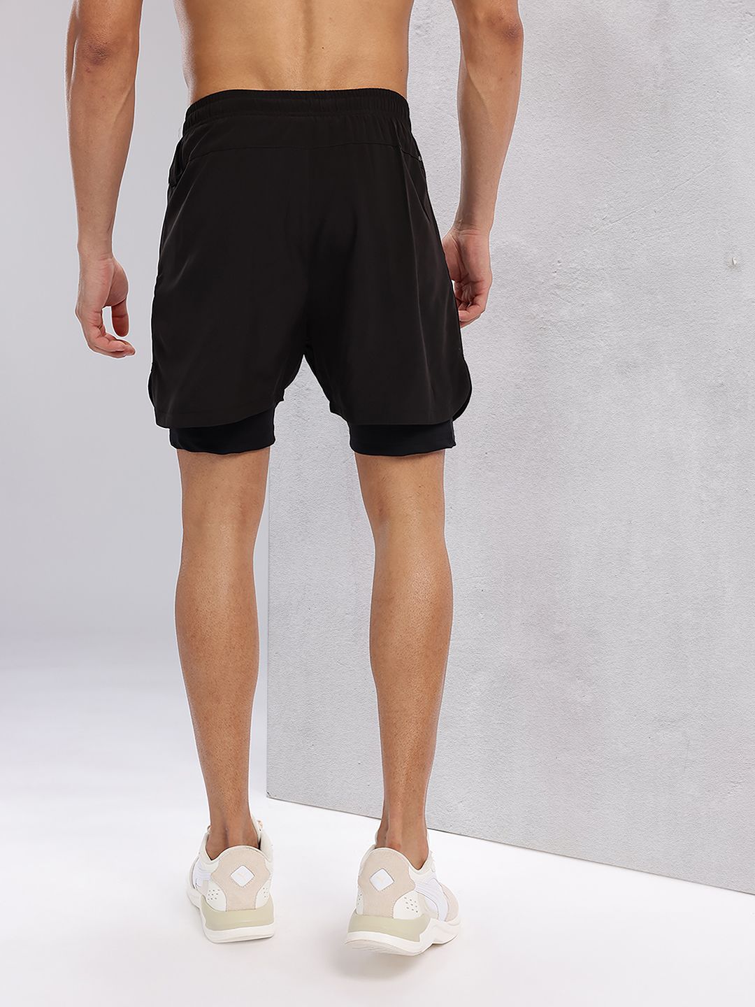 HRX by Hrithik Roshan Men Rapid-Dry Training Shorts With Inner Tights