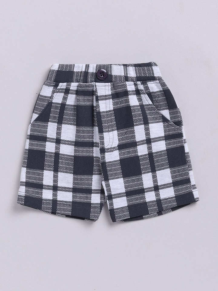 Moms Love Infant Boys Printed Pure Cotton Clothing Set