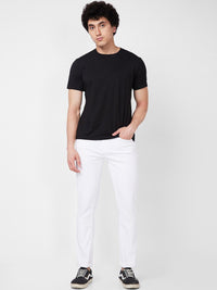 SPYKAR Men Mid Rise Clean Look Stretchable Jeans