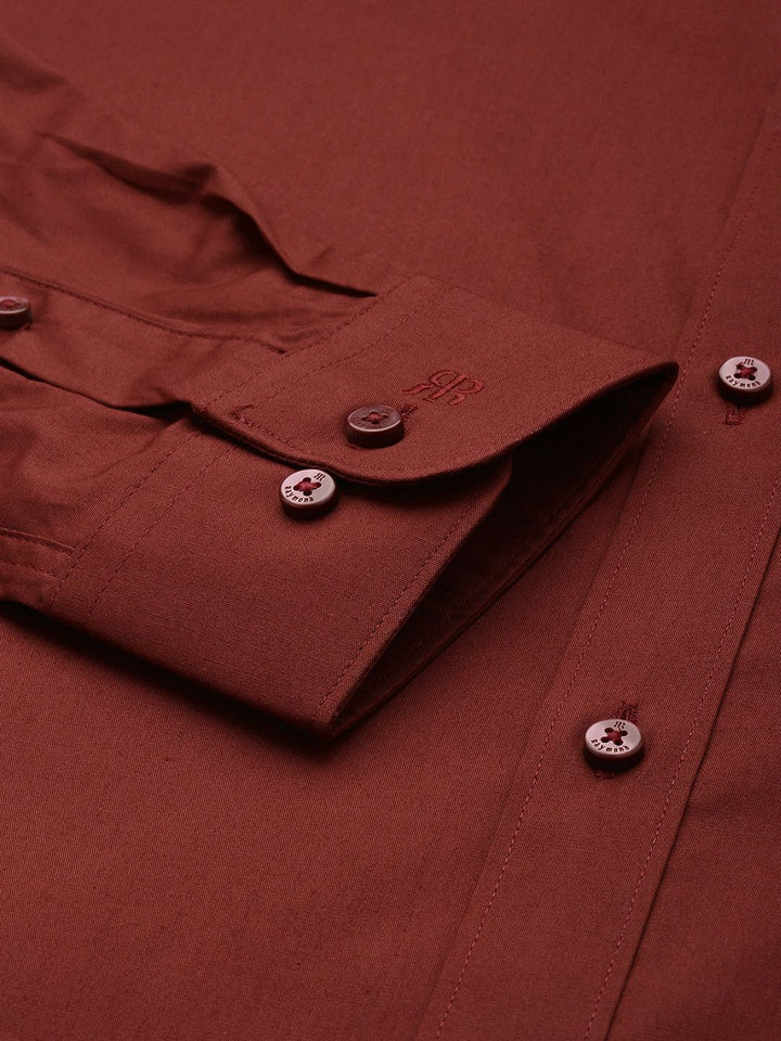 Raymond Pure Cotton Slim Fit Opaque Formal Shirt