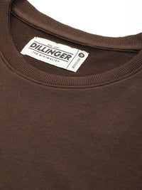 DILLINGER Women Ultra Soft Drapey Cotton Crew Neck Boxy T-Shirt