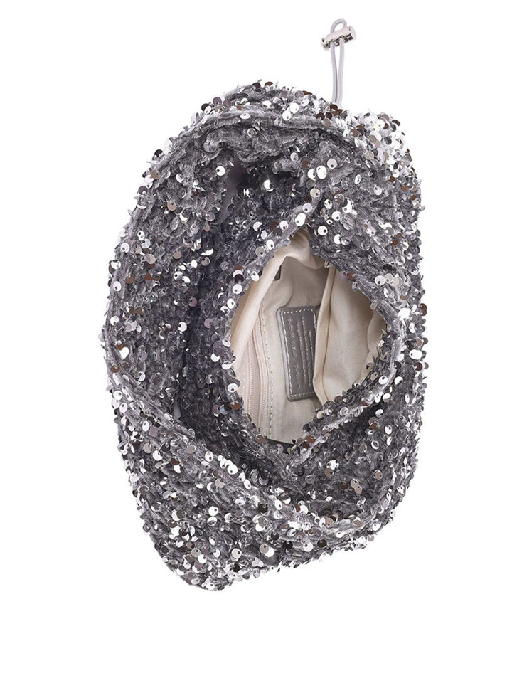 Lino Perros Embellished Structured Party Shoulder Bag