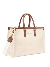 Lino Perros Textured Structured Shoulder Bag With Detachable Strap