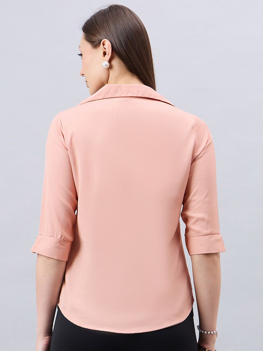 Style Quotient Spread Collar Smart Formal Shirt