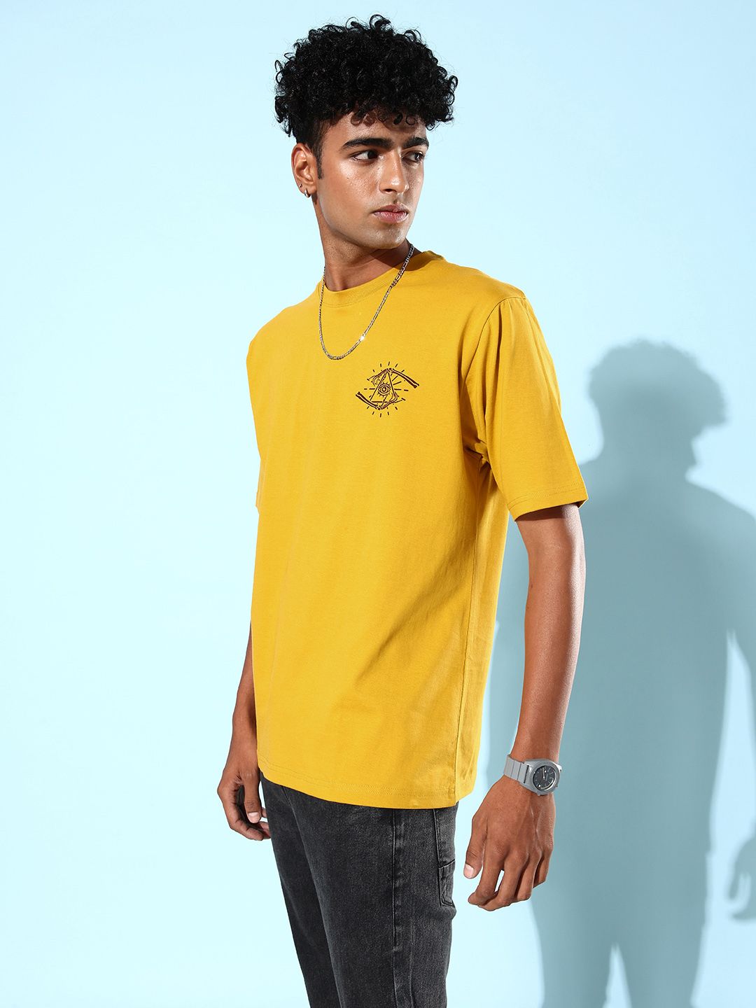 DILLINGER Men Graphic Printed Oversize T-shirt
