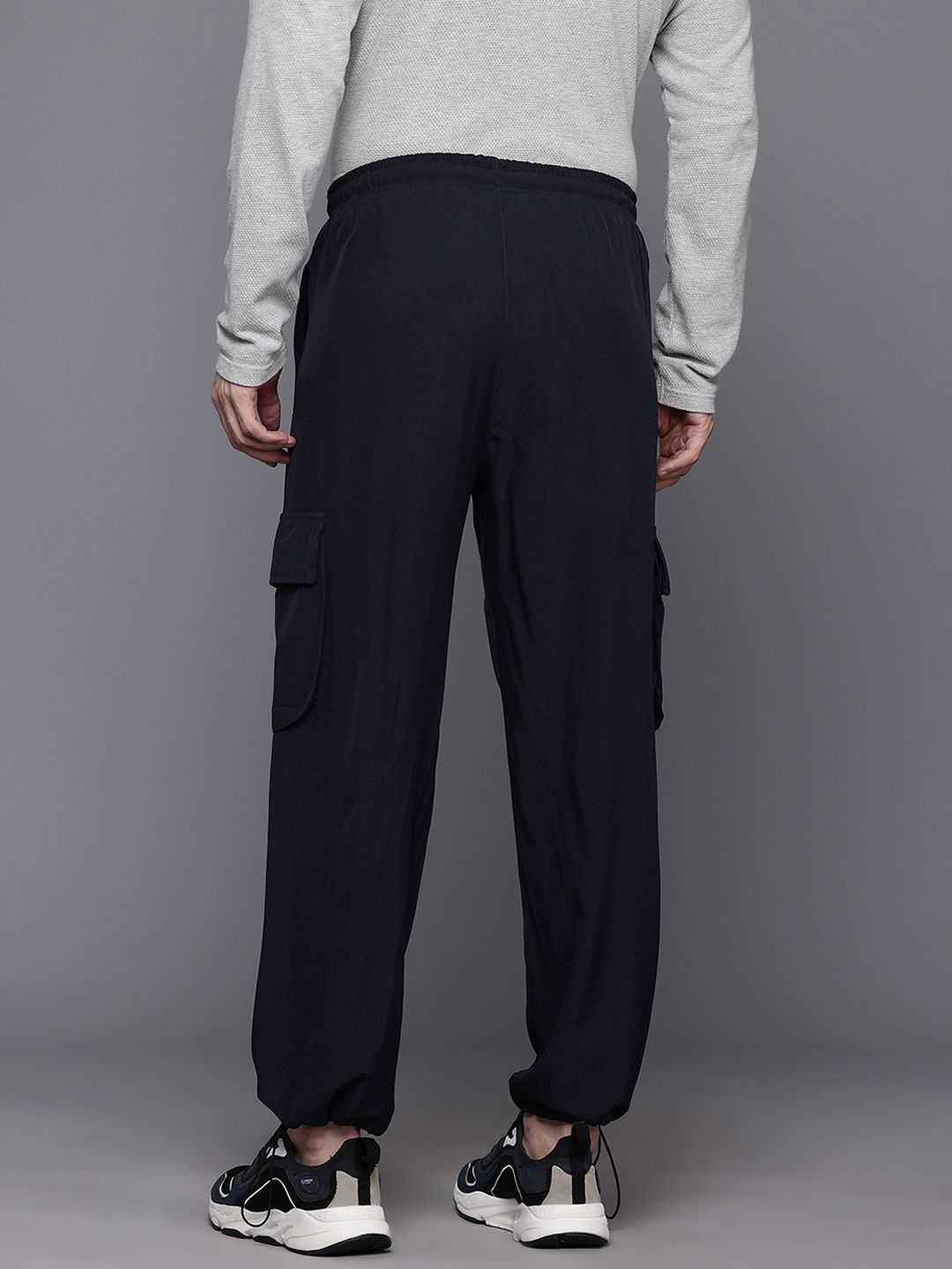 HRX by Hrithik Roshan Men Lifestyle Cargo-Style Parachute Pants