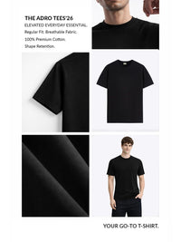 ADRO Men Typography Printed T-shirt
