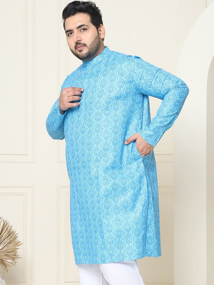 SOJANYA PLUS Motif Etnik Bercetak Kurta