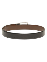 Teakwood Leathers Men Textured Leather Reversible Belt