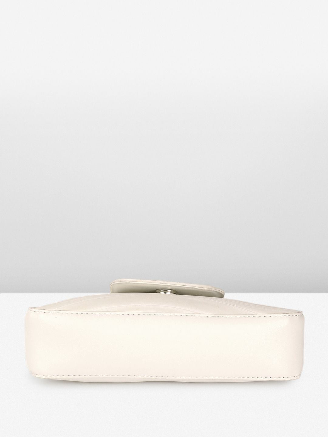 DressBerry Structured Shoulder Bag with Chain