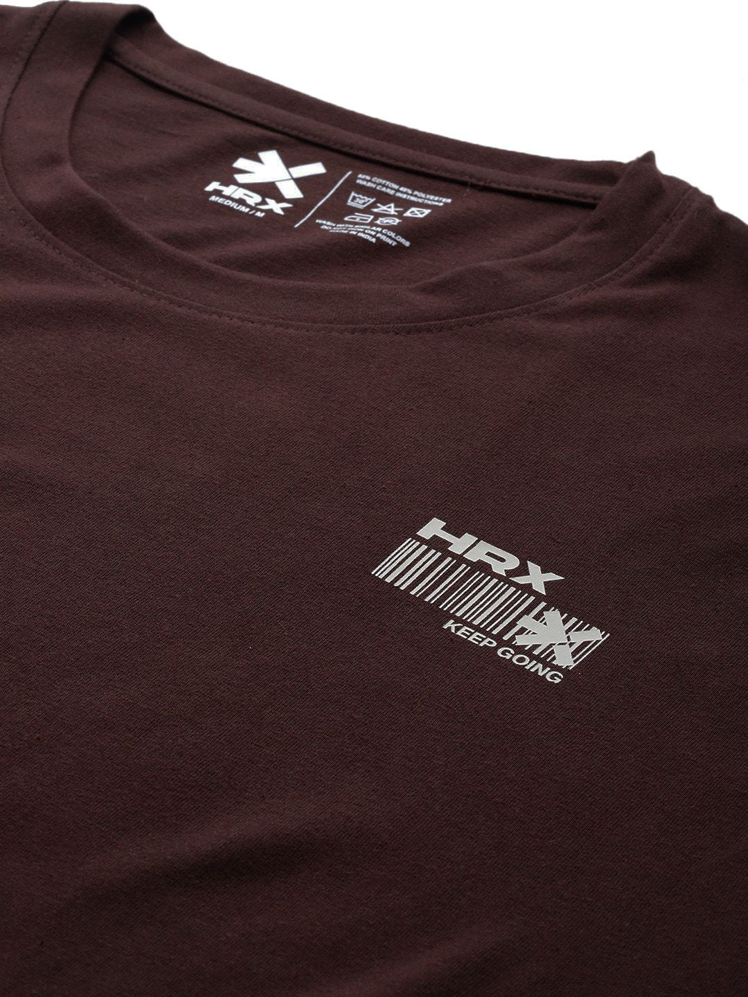 HRX by Hrithik Roshan Brand Logo Detail Relaxed T-shirt