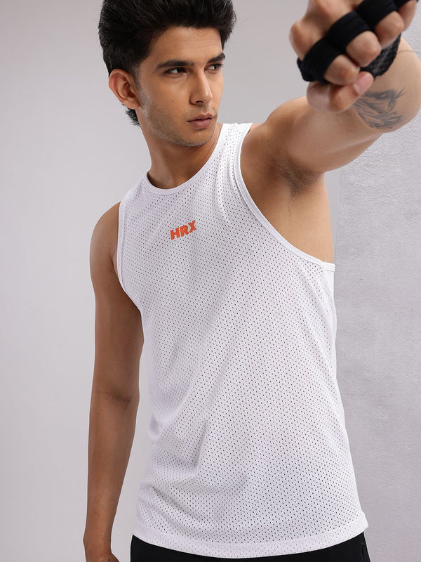 HRX by Hrithik Roshan Perforated Rapid-Dry Training T-shirt