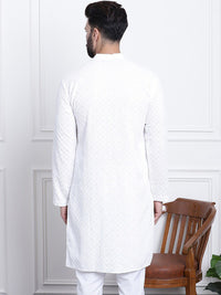 SOJANYA Sequin Embellished Pure Cotton Kurta