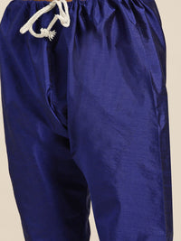 SOJANYA Men Blue Kurta with Churidar