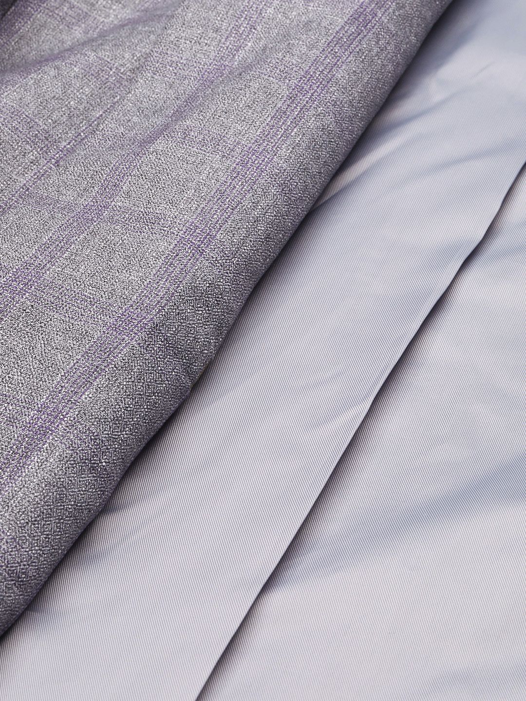 Park Avenue Super Slim Fit Checked Single Breasted Blazer