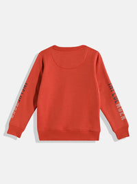 Monte Carlo Boys Typography Printed Sweatshirt