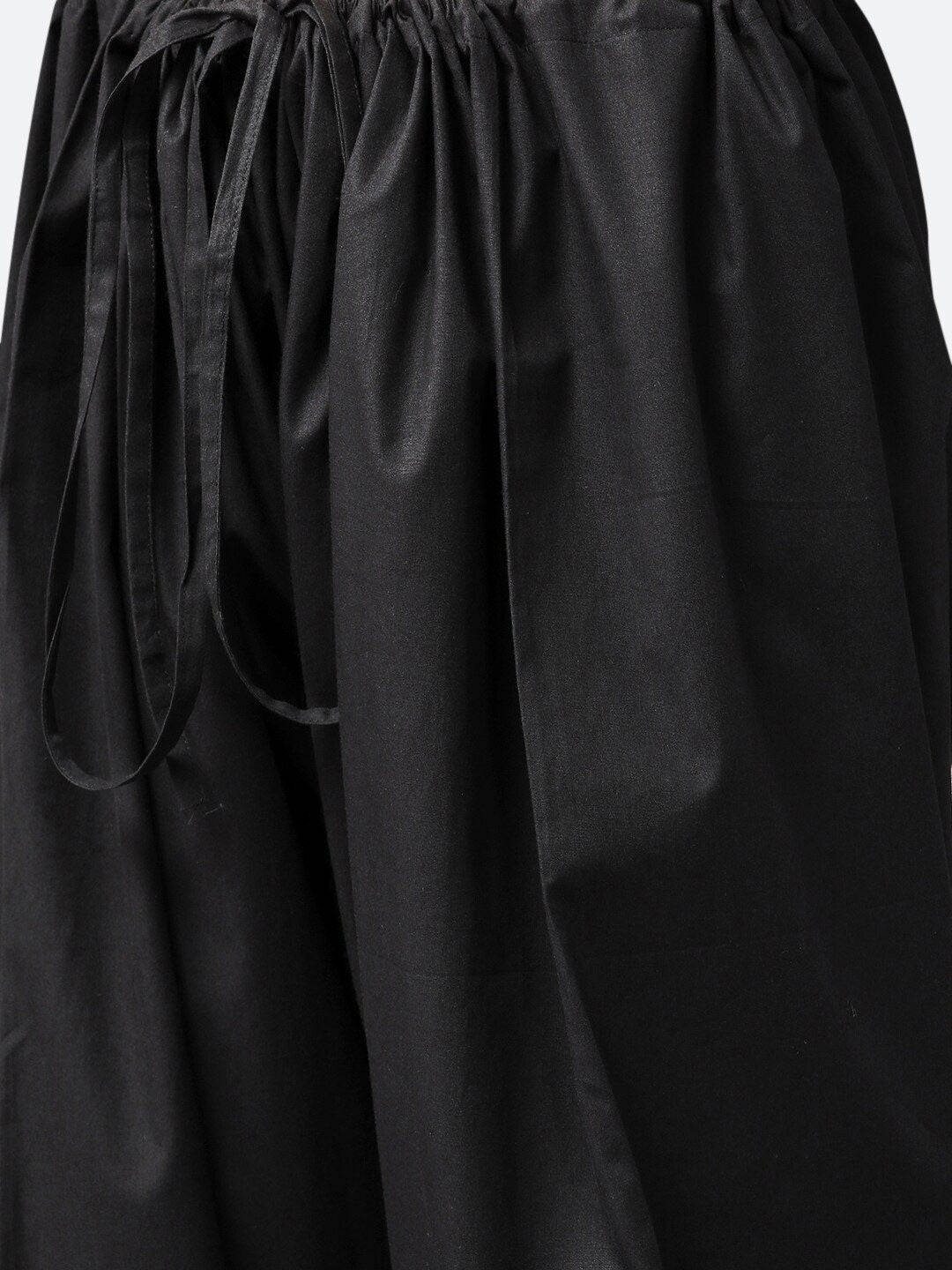 See Designs Men Black Regular Pure Cotton Kurta with Pyjamas