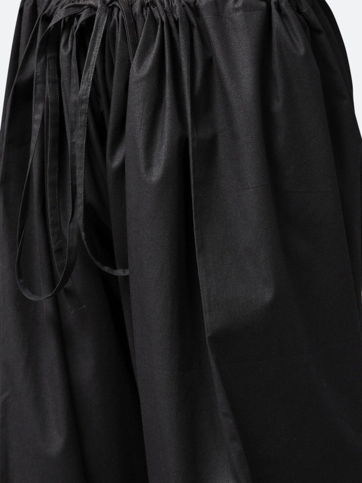See Designs Men Black Regular Pure Cotton Kurta with Pyjamas