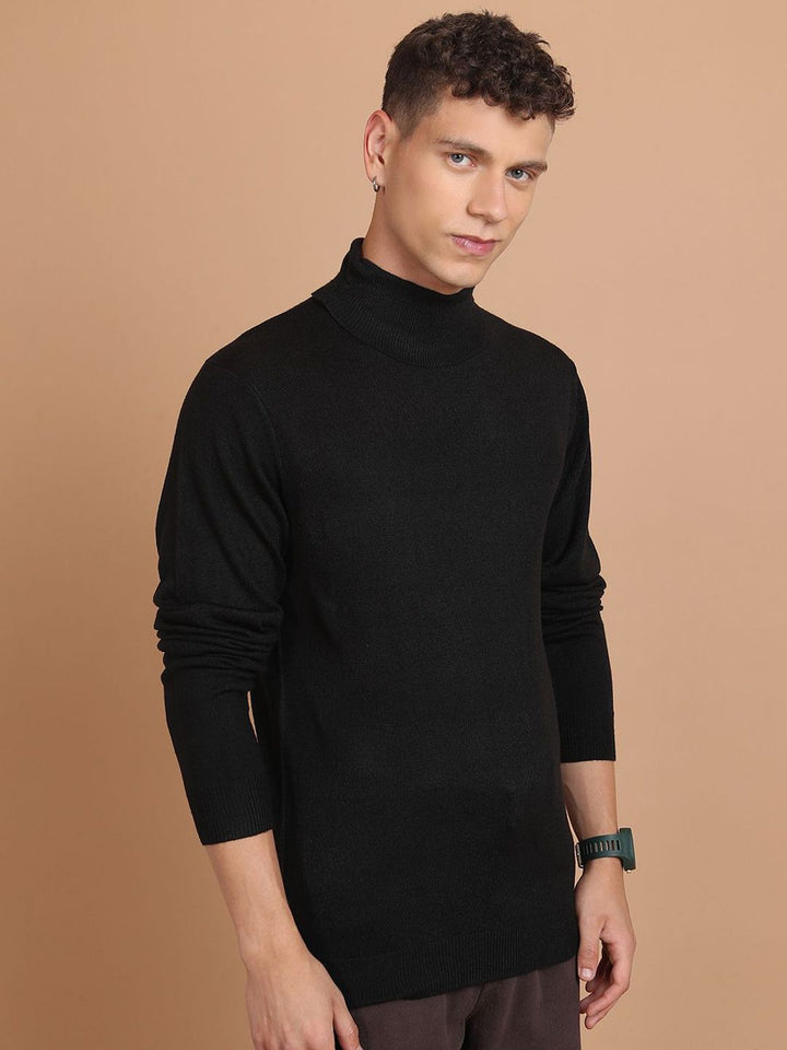 HIGHLANDER Men Cable Knit Pullover