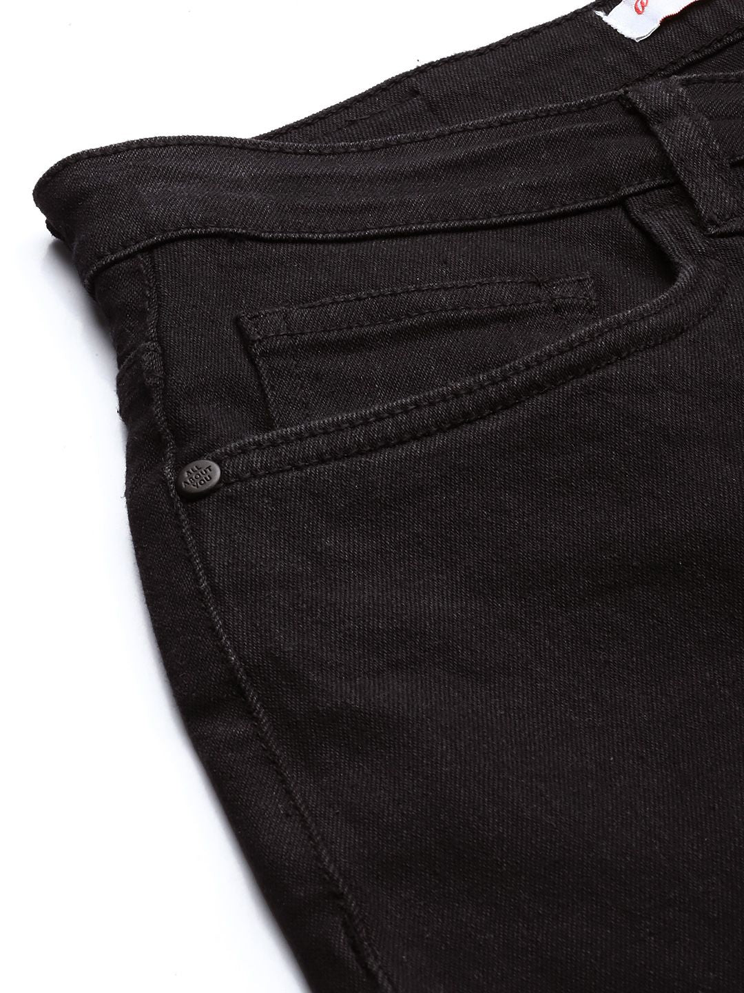 all about you Women Wide Leg High-Rise Stretchable Jeans