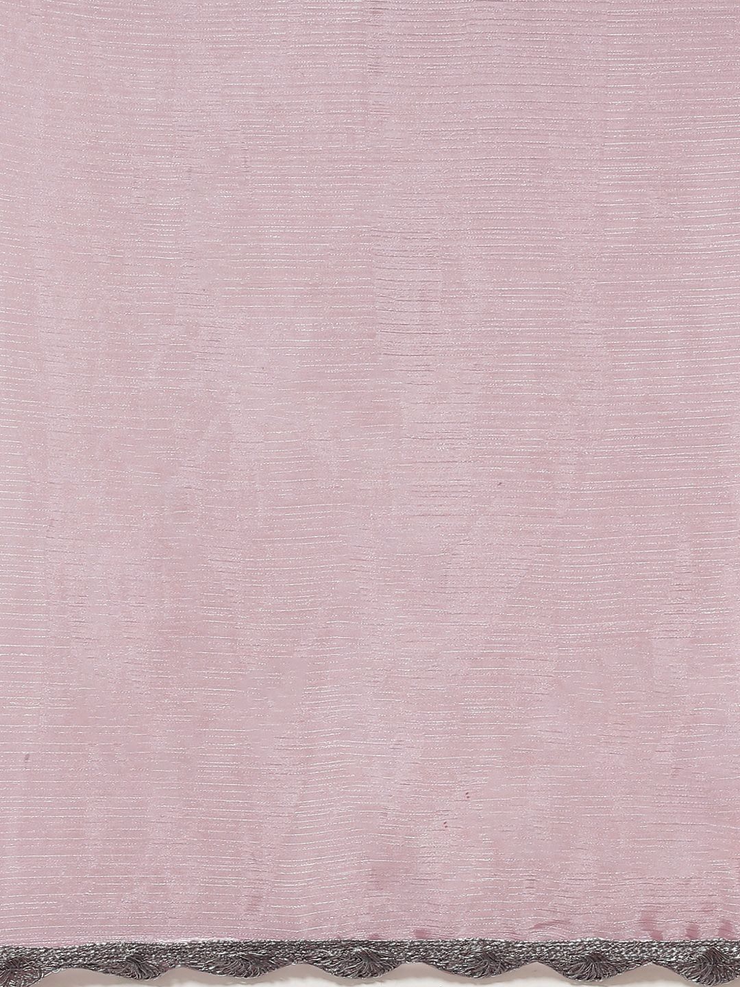 Tikhi Imli Pink Solid Embellished Border Saree