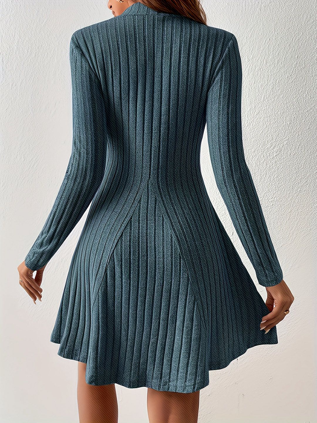 DressBerry Women High Neck Jumper Dress